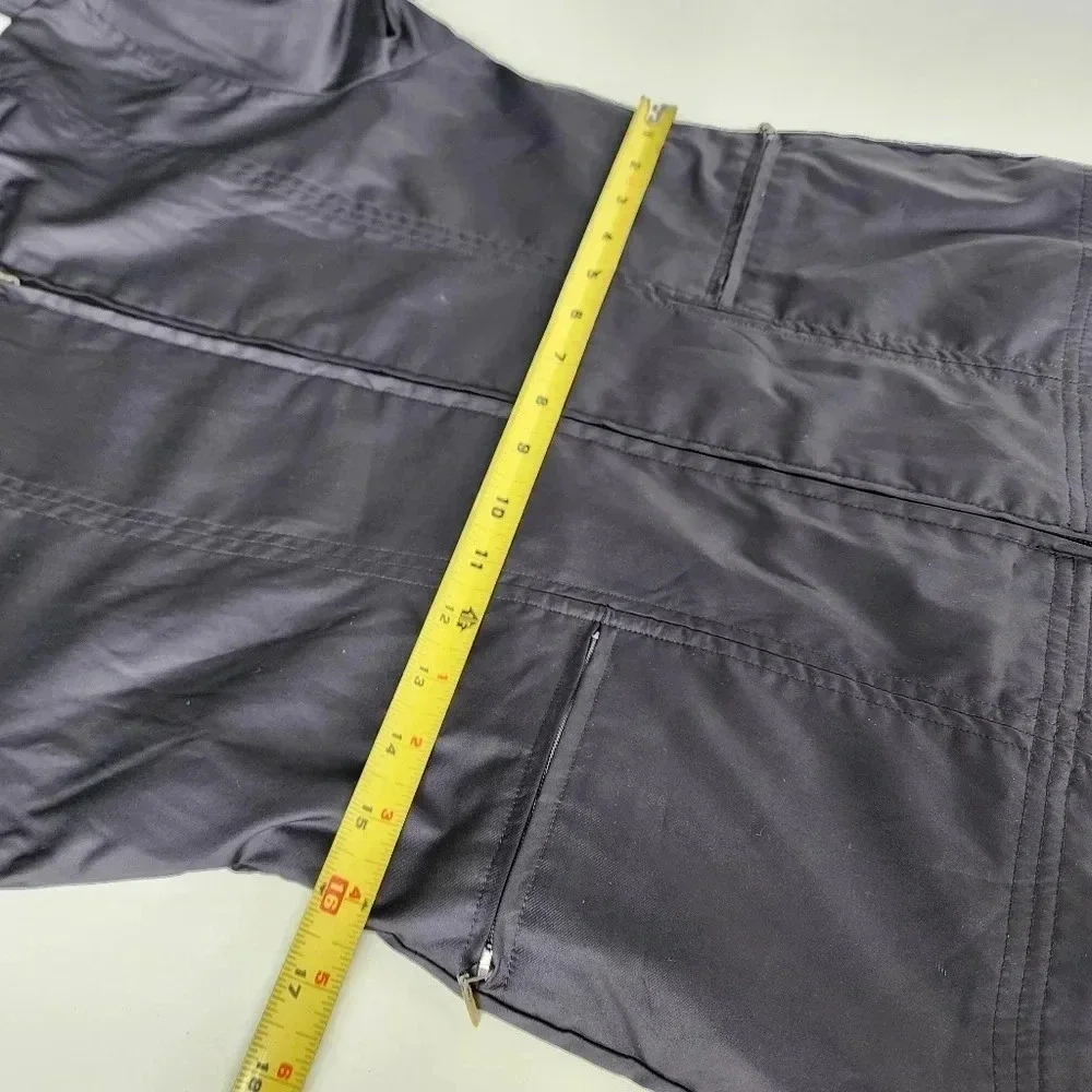 Nike Golf Clima-Fit Women’s Jacket Full Zip Lined Windbreaker Black Sz XS (0-2)